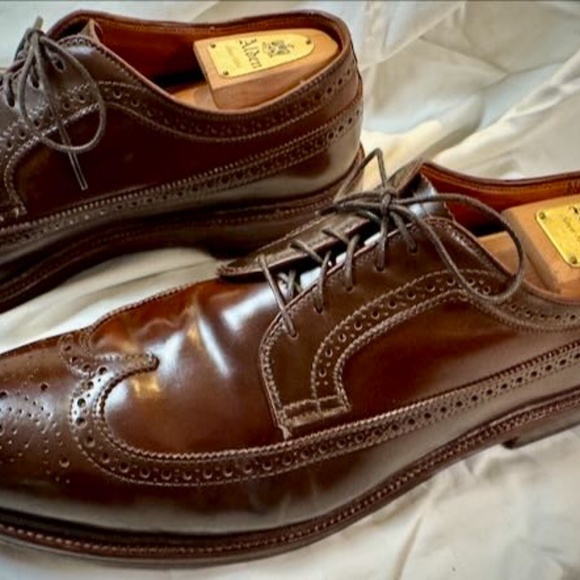 Alden Shell Cordovan Long Wings RAVELLO size 12.5 - Picture 4 of 16
